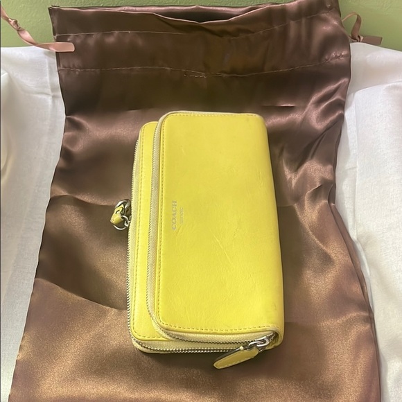 🆕 Elegant Brown Satin Women's Purse-Wallet Dust Bag - Picture 7 of 7